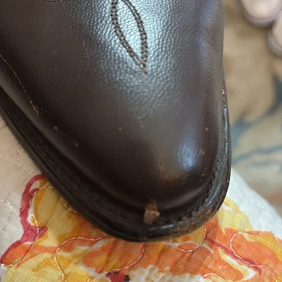 Tony Lama Dark Brown Cowboy Boots - Picture 10 of 10